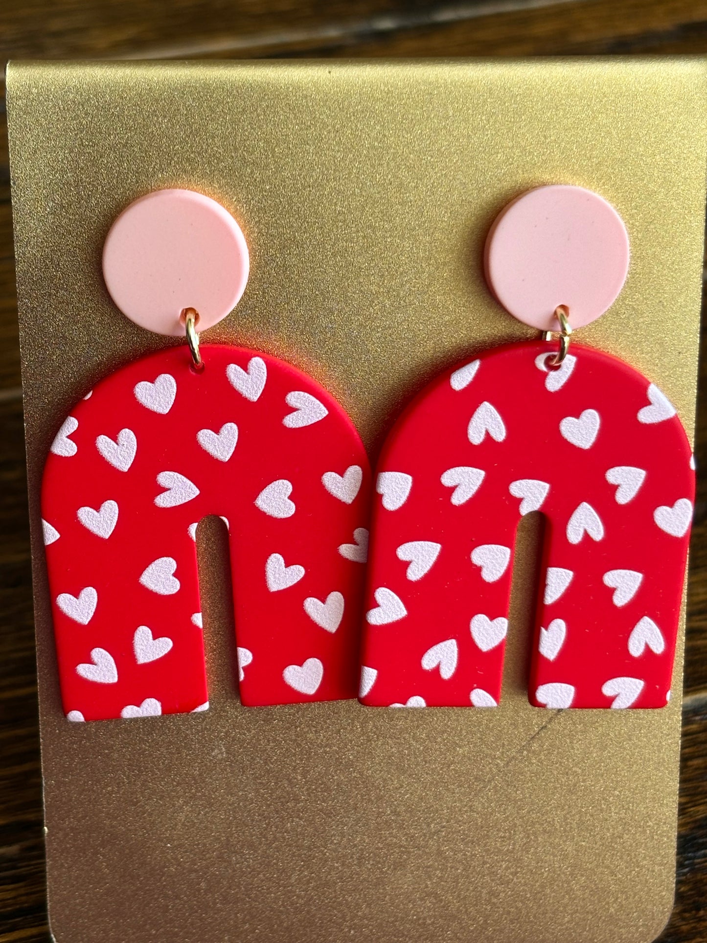 Spread the Love statement earrings