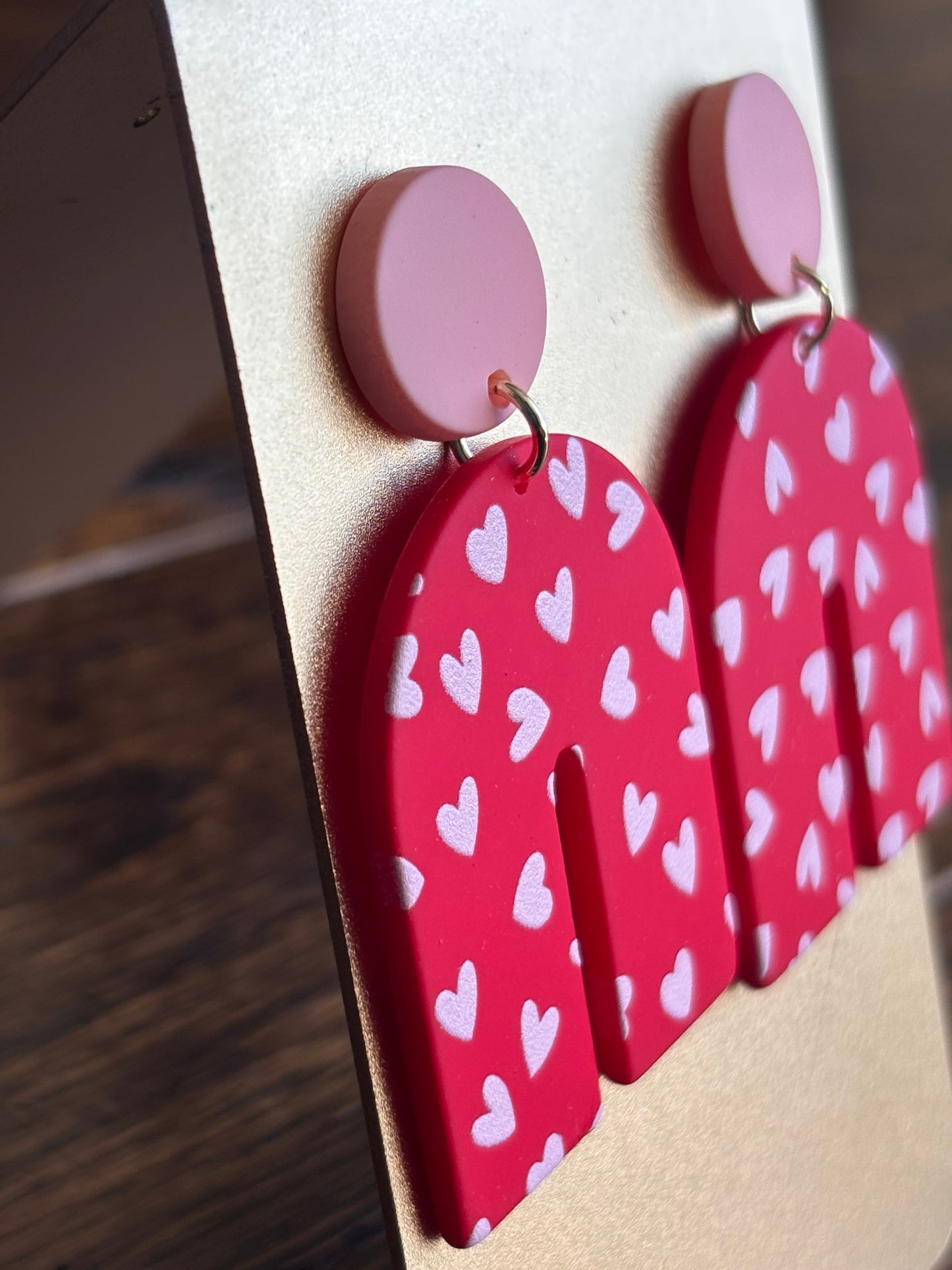Spread the Love statement earrings