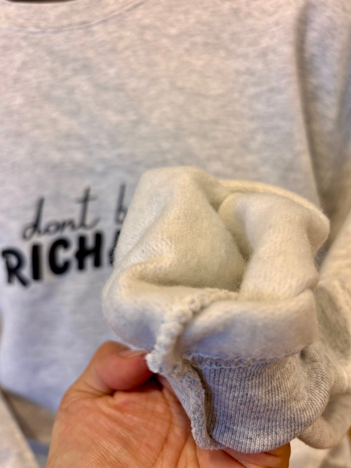 Don't be a Richard - crewneck