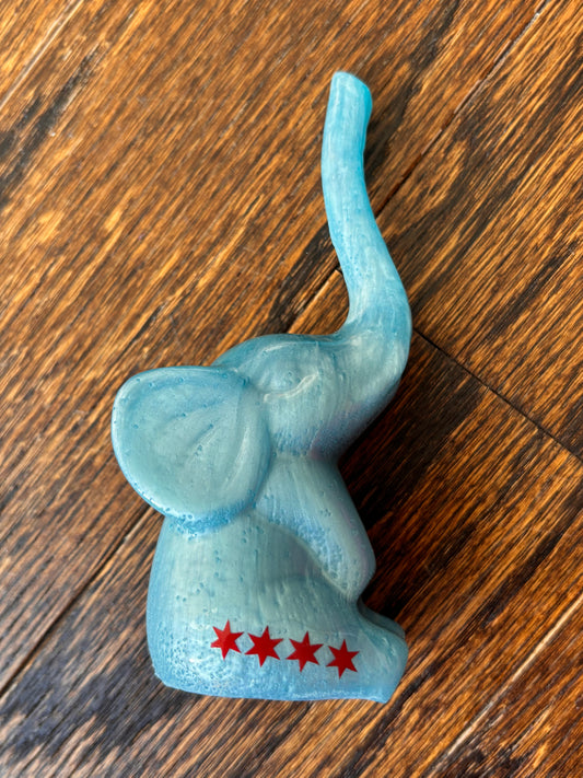 Elephant Ring Holder/paper weight- Chicago theme