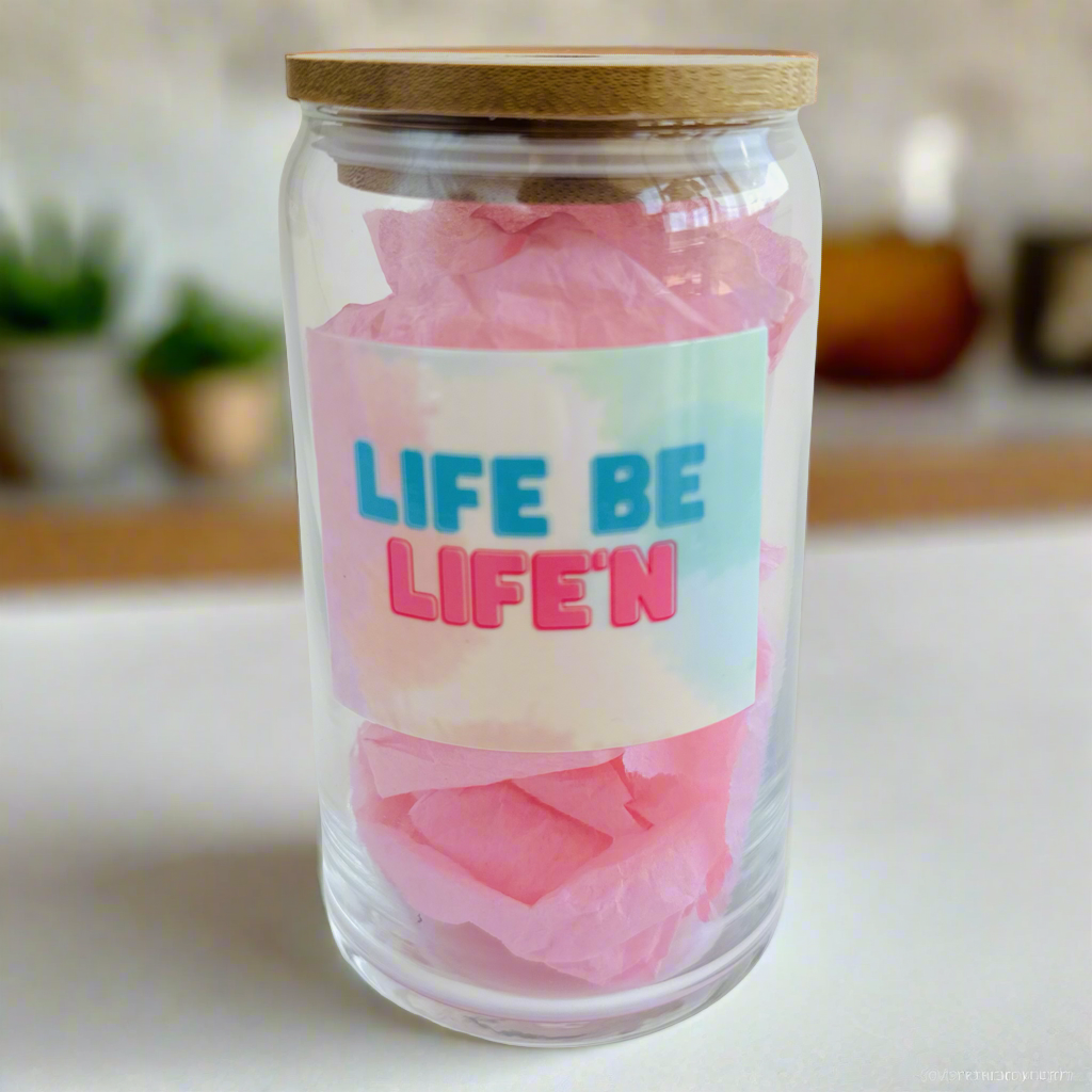 Life be life’n lidded cup