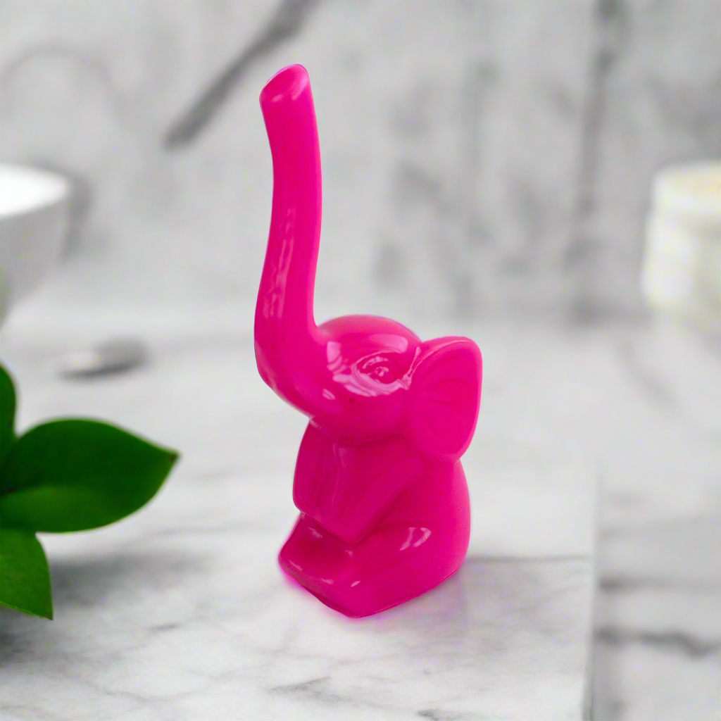 Resin Elephant Ring Holder