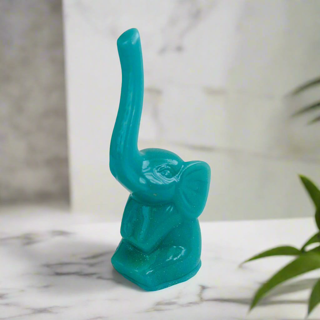 Resin Elephant Ring Holder