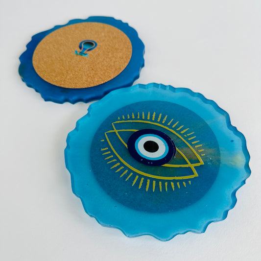 Resin 3rd eye coaster