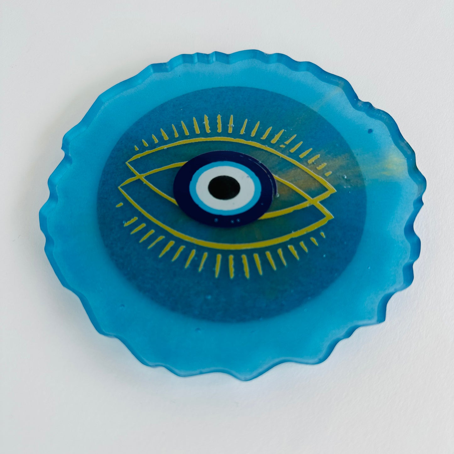 Resin 3rd eye coaster