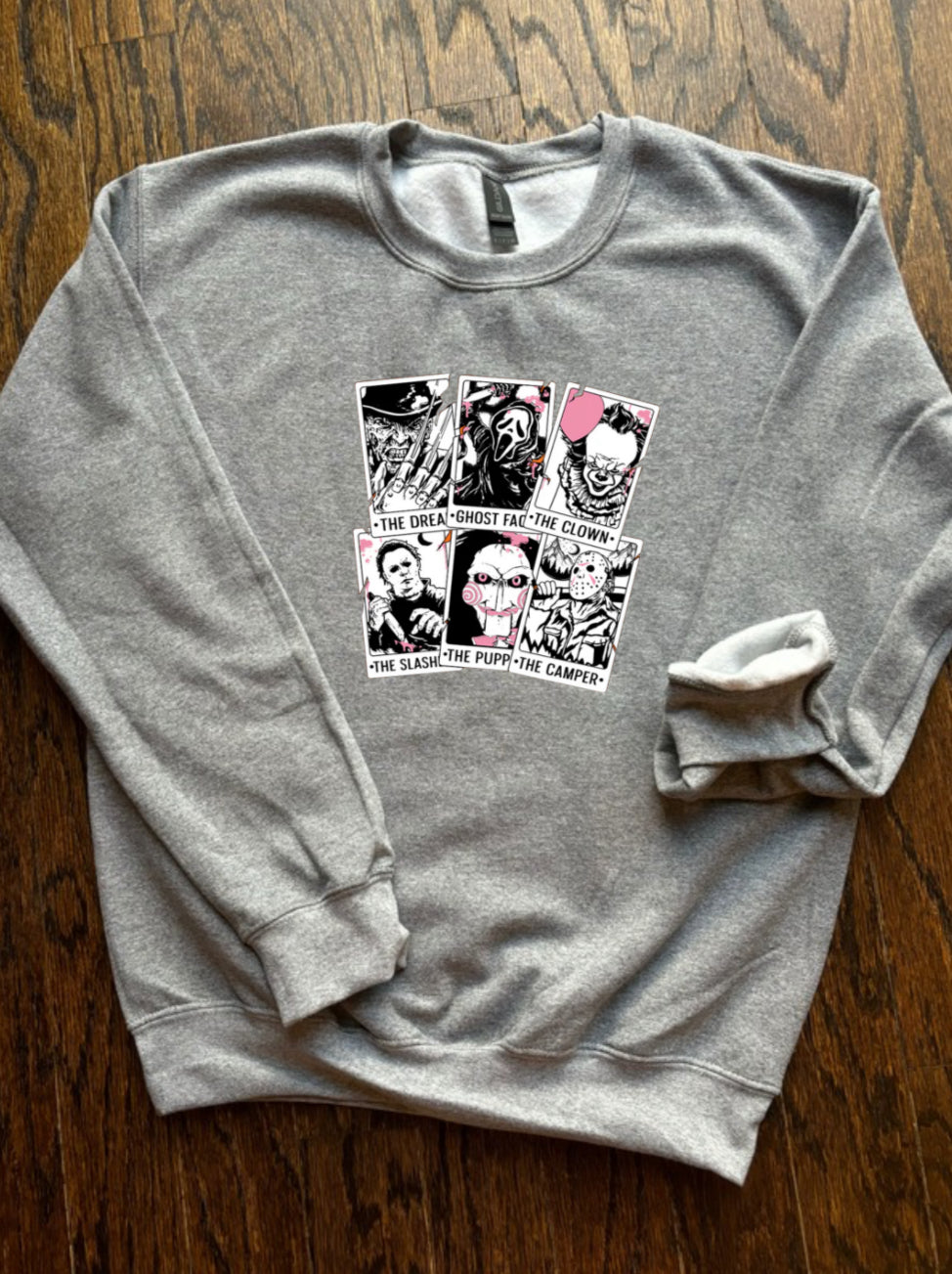 Boys of Fall Tarot Cards Crewneck