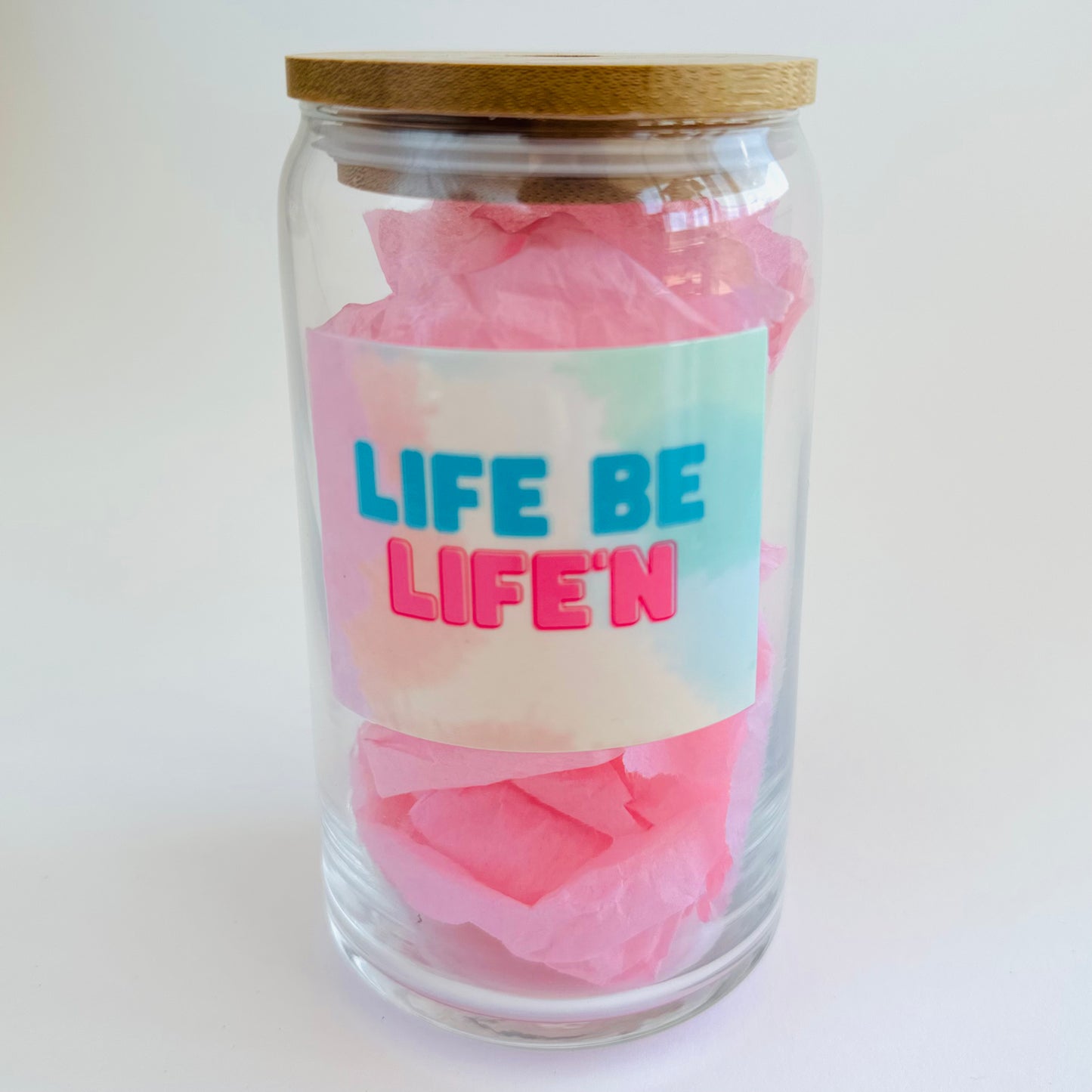 Life be life’n lidded cup