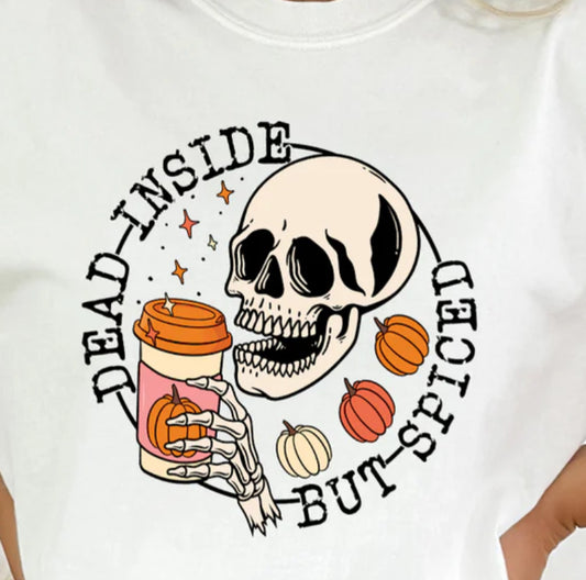 Dead Inside but Spiced Crewneck