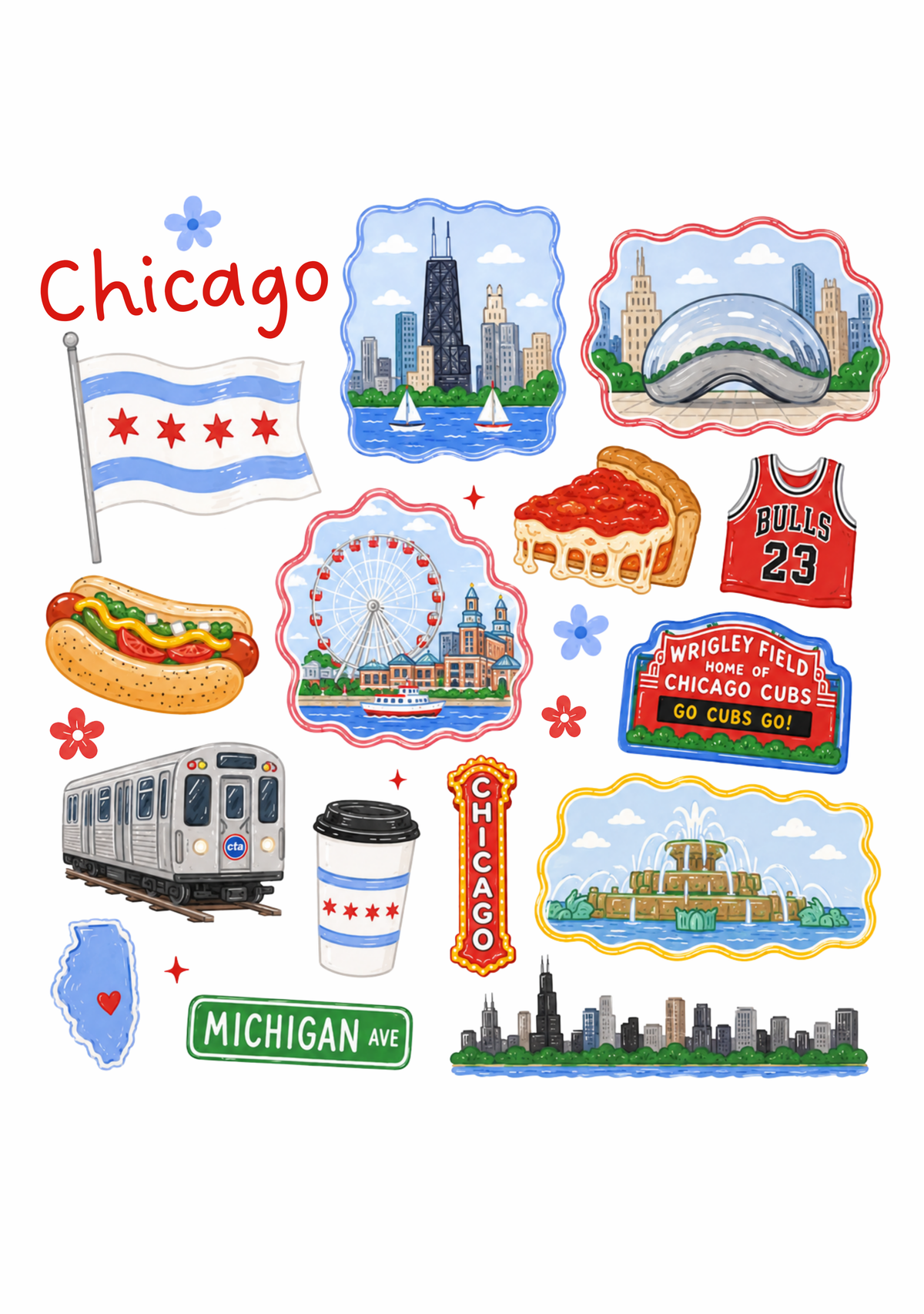 Chicago Iconic Landmarks & Food